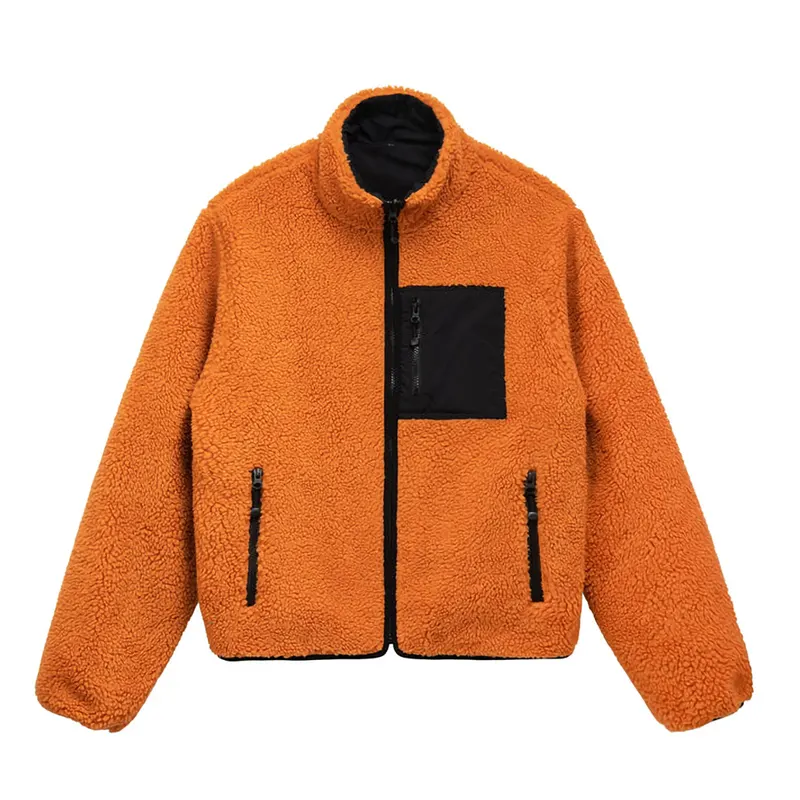 8-Ball-Orange-Sherpa-Jacket