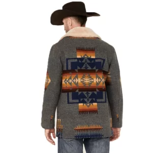Brownsville Dark Grey Coat - Image 2