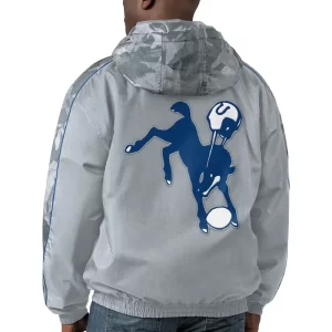 Indianapolis Colts Gray Starter Jacket - Image 2