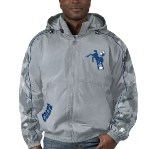 Indianapolis Colts Gray Starter Jacket