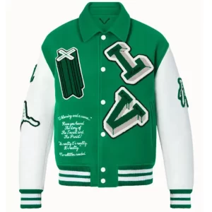Light Green Varsity Jacket