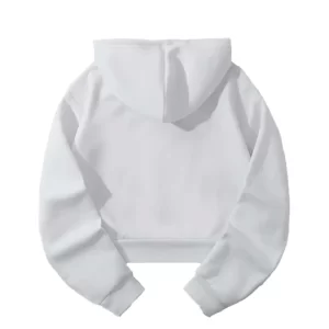 NASA Logo Cropped Hoodie - Image 2