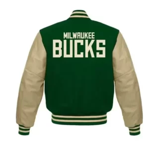 NBA Milwaukee Bucks Varsity Jacket - Image 2