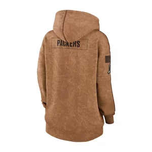 Green Bay Packers Salute To Service Club Hoodie - Image 2