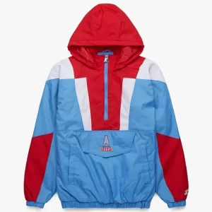 Oilers Starter Pullover Jacket
