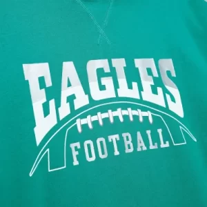 Philadelphia Eagles Short Sleeve Hoodie - Image 2