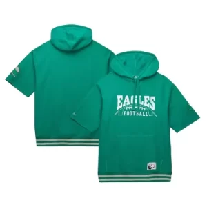 Philadelphia Eagles Short Sleeve Hoodie - Image 4