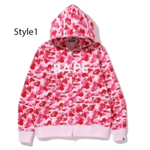 Pink Bape Hoodie