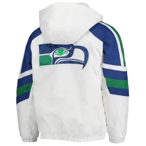 Seattle Seahawks Starter White Jacket - Image 4
