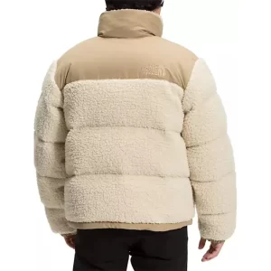 The North Face Shearling Nuptse Puffer Jacket - Image 3