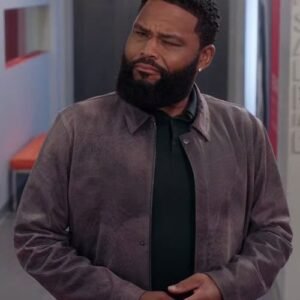 Anthony Anderson "Andre 'Dre' Johnson" Black-ish Black Napa Leather Jacket | Refined Casual Style - Image 2