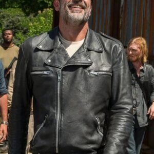 The Walking Dead Negan Leather Jacket | Jeffrey Dean Morgan Replica - Image 1