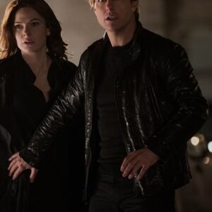 Tom Cruise Mission Impossible: Rogue Nation Leather Jacket | Ethan Hunt Replica - Image 3